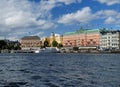 View From Stockholms Strom To Stromkajen In Stockholm Royalty Free Stock Photo