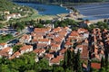 View at Ston town, Croatia