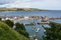 View of Stonehaven in Scotland Royalty Free Stock Photo