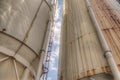 View of a Storage Facility for Water Softening Salt