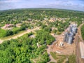 View of a Storage Facility for Water Softening Salt