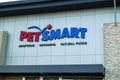 A view of the storefront of Petsmart
