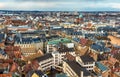 View of Strasbourg from the roof of the cathedral