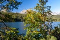 Autumn at Strbske tarn, High Tatras mountains, Slovakia Royalty Free Stock Photo