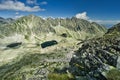 View from Strbsky stit mountain in High Tatras