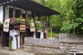 View of the street in the architectural complex Etara, Bulgaria Royalty Free Stock Photo