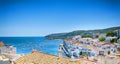 View on Street in Cadaques, Catalonia, Spain near of Barcelona.