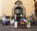 A street cafe. Sorrento. Italy Royalty Free Stock Photo