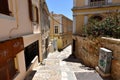 View of a Street in Ermoupolis Syros, Greece