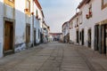 View of a street in the historic old town of Miranda do Douro, Portugal