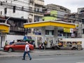 View of the street in Manila, Philippines Royalty Free Stock Photo