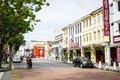 View of the street in Melaka, Malaysia Royalty Free Stock Photo