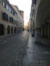 View of a street in Udine