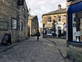 A view of the streets of Haworth