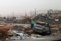 View of streets after Israel bombings in Palestine