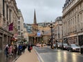 A view of the streets of London