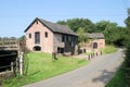 A view of Stretton Watermill Royalty Free Stock Photo