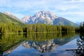 View from String Lake in the Grand Tetons