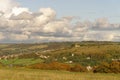 View to Stroud, Gloucestershire, England. cotswolds