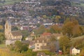 View to Stroud, Gloucestershire, England. cotswolds