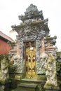 Portal inside the Royal palace, Ubud, Bali, Indonesia Royalty Free Stock Photo