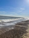 View of the Suffolk coastline Royalty Free Stock Photo