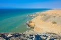 View from the sugar pylon at Cabo de la vela, La guajira, Colombia Royalty Free Stock Photo