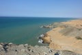 View from the sugar pylon at Cabo de la vela, La guajira, Colombia Royalty Free Stock Photo