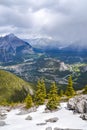 View From Sulphur Mountain Royalty Free Stock Photo