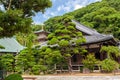 View of Suma Temple in Kobe, Japan