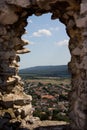 View from Sumeg castle Royalty Free Stock Photo