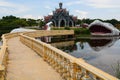 View of Sumeru mountain. Muang Boran, the Ancient City. Bangpoo. Samut Prakan province. Thailand