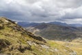 Snowdon and Cnicht view Royalty Free Stock Photo