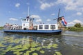 Boat Tour At Windmills Of Kinderdijk, Netherlands Royalty Free Stock Photo