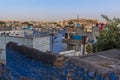 A view at sunset in the blue city of Jodhpur, Rajasthan, India Royalty Free Stock Photo