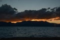Vibrant Sunset at Lake Tahoe