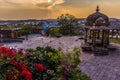 A view at sunset over the blue city of Jodhpur, Rajasthan, India Royalty Free Stock Photo