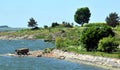View from Suomenlinna fortress, Finland Royalty Free Stock Photo