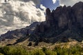 View of Superstition Mountain From The Lost Dutchman Park, Arizona