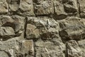 Surface of the stone wall of the masonry of Jerusalem stones Royalty Free Stock Photo