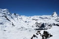 View of the surroundings Gornergratt, Matterhorn