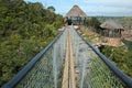 FAR END OF ORIBI GORGE SUSPENSION BRIDGE