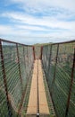 SIDES OF SUSPENSION PLATFORM OVER ORIBI GORGE