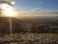 View from Sutton Bank. Royalty Free Stock Photo