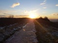 View from Sutton Bank. Royalty Free Stock Photo