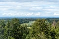 View from Suure Munamae observation tower in Estonia Royalty Free Stock Photo