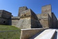 View of the swabian castle of Bari, Apulia, Italy Royalty Free Stock Photo