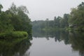 The view of Shawme Lake taken from near Dexter`s grist mill.