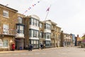 View of the Swan Hotel, Market Place, Southwold. Suffolk. UK