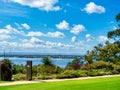 View of the Swan river and South Perth Royalty Free Stock Photo